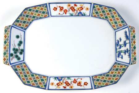 Classic Imari 14" Oval Serving Platter