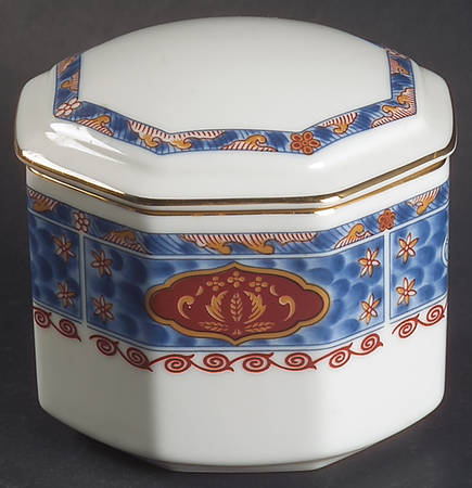 Cloisonne Sugar Bowl & Lid