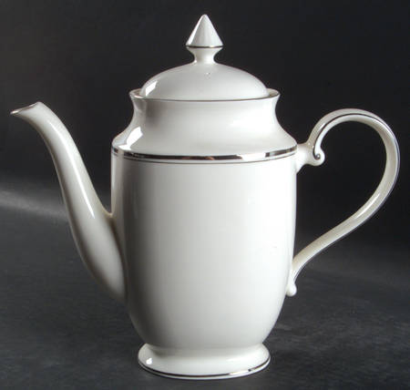 Classic Platinum Coffee Pot & Lid