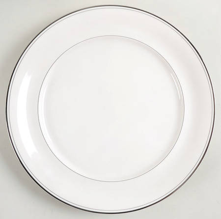 Classic Platinum 12" Chop Plate (Round Platter) by Mikasa