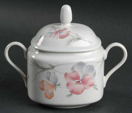 Clinging Vines Sugar Bowl & Lid