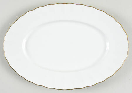 Classic White & Gold 1/4 Lb Butter No Lid