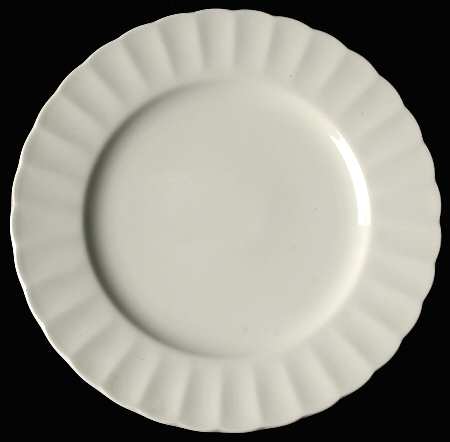 Classic White Salad Plate