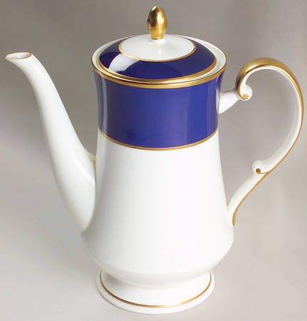 Cobalt Blue Coffee Pot & Lid