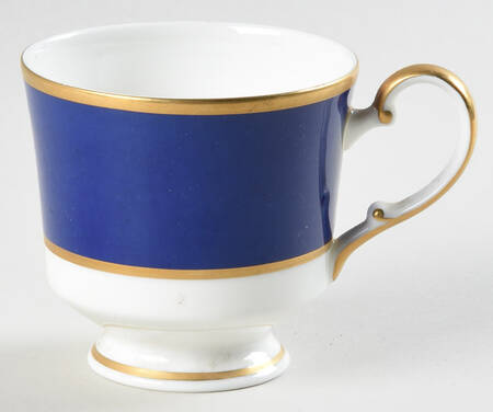Cobalt Blue Footed Demitasse Cup
