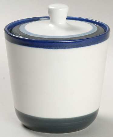 Cobalt Blue Sugar Bowl & Lid