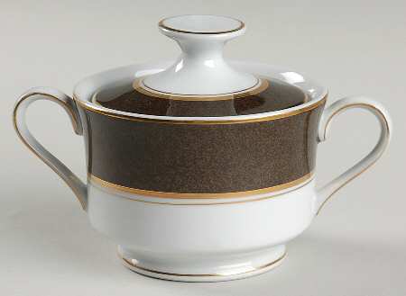 Cocoa Berry Sugar Bowl & Lid
