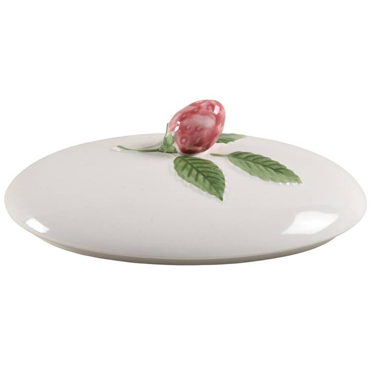 Country Berries Lid for 2.25 Quart Oval Covered Casserole