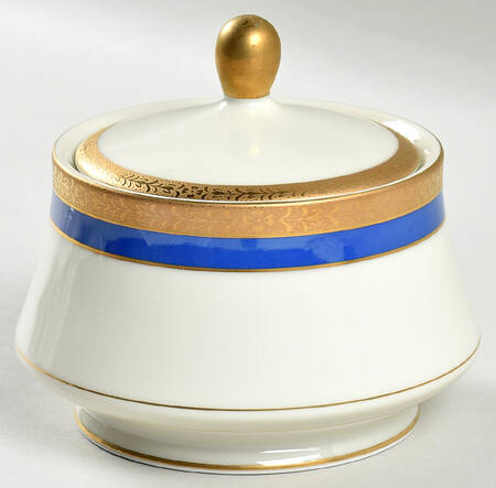 Colony Blue Sugar Bowl & Lid