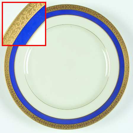 Colony Blue Salad Plate