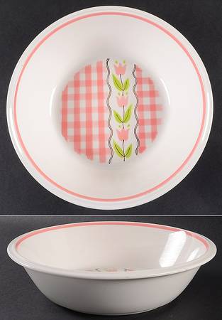 Cotton Candy 9" Round Vegetable Bowl