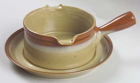 Country Cabin Gravy Boat & Underplate