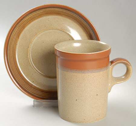 Country Cabin Cappuccino Cup & Saucer Set