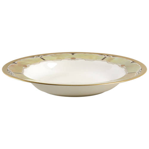 Coronation Celadon Rim Soup Bowl