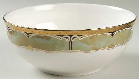 Coronation Celadon 8" Round Vegetable Bowl