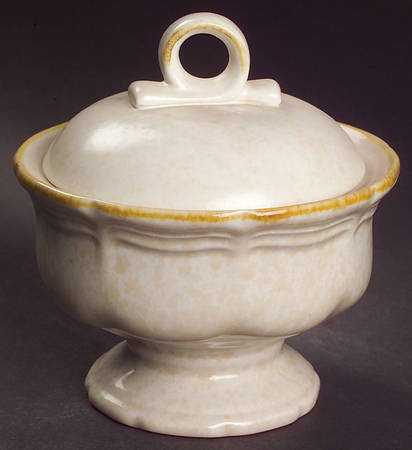 Country Charm Sugar Bowl & Lid