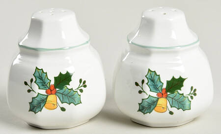Continental Christmas Salt & Pepper Set