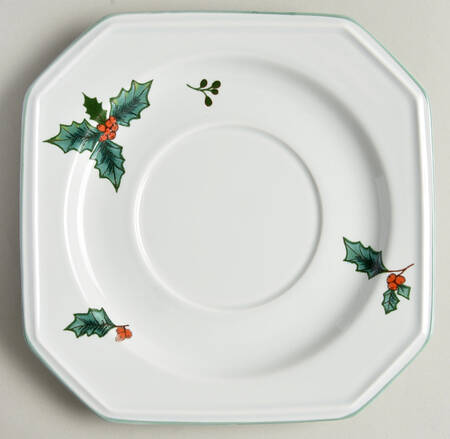 Continental Christmas Underplate for Gravy Boat
