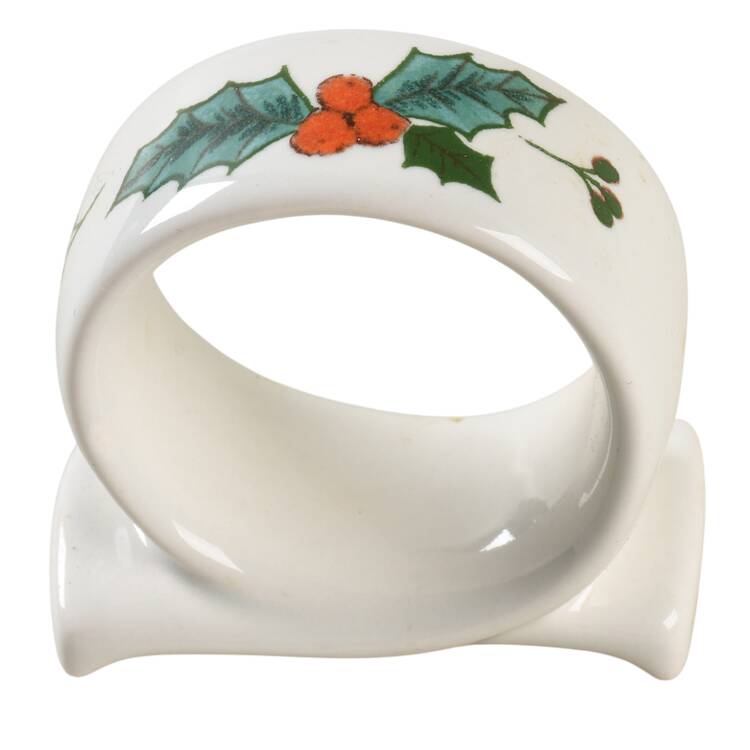 Continental Christmas Napkin Ring