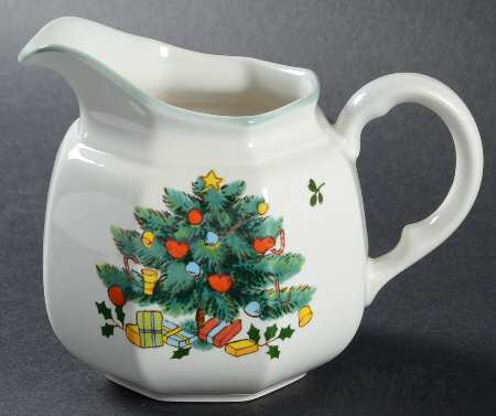 Continental Christmas Creamer