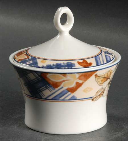 Country Circle Sugar Bowl & Lid