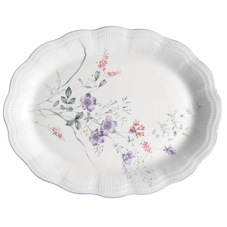 Coco 14" Oval Serving Platter