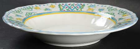 Country Court Large Rim Soup Bowl