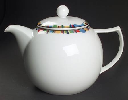 Color Crest Teapot & Lid