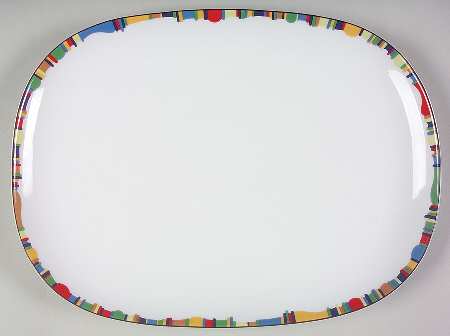 Color Crest 13" Oval Serving Platter