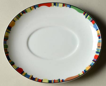 Color Crest Underplate for Gravy Boat