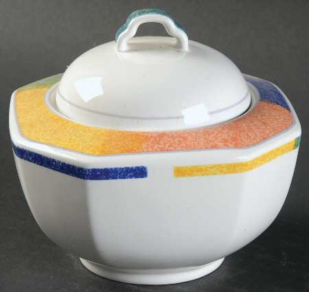 Color Eclipse Sugar Bowl & Lid