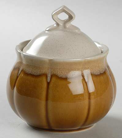 Country Elegance Sugar Bowl & Lid