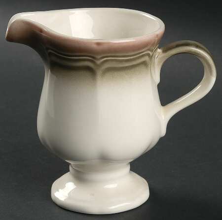 Country Estate Brown Green Creamer