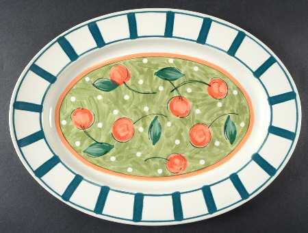 Country Fair 15" Oval Serving Platter