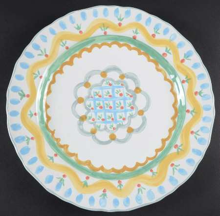 Country Flair 12" Chop Plate (Round Platter)