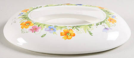 Country Garden Lid for 3 Qt Oval Covered Casserole
