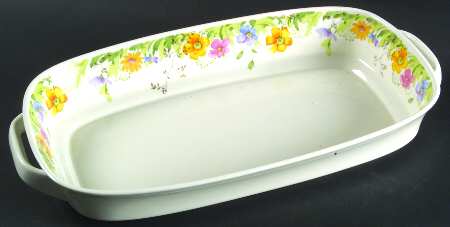 Country Garden 14" Oval Baker