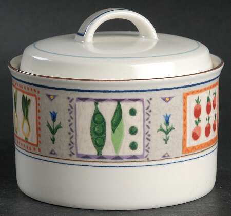 Country Gallery Sugar Bowl & Lid