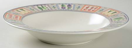 Country Gallery Large Rim Soup Bowl
