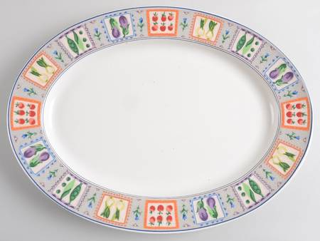Country Gallery 15" Oval Serving Platter