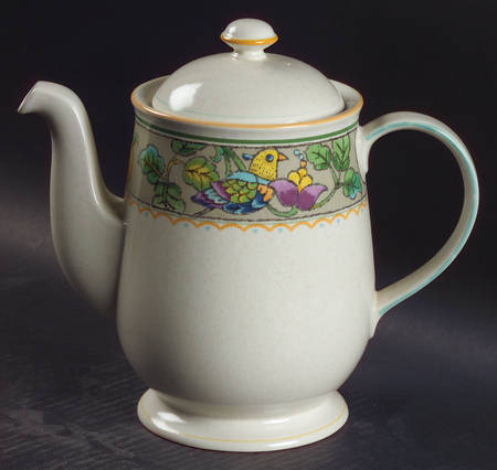 Courtship Garden Coffee Pot & Lid