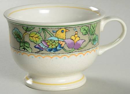 Courtship Garden Footed Cup