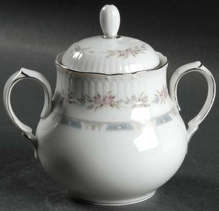 Country Gardens Sugar Bowl & Lid