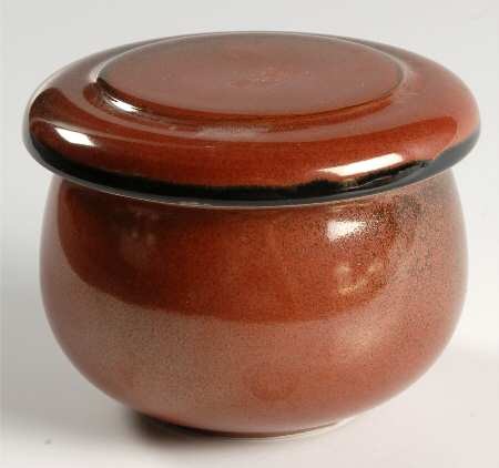 Copper Glow Sugar Bowl & Lid