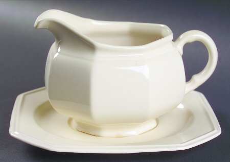 Continental Ivory Gravy Boat & Underplate