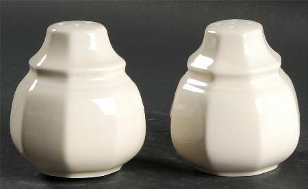 Continental Ivory Salt & Pepper Set