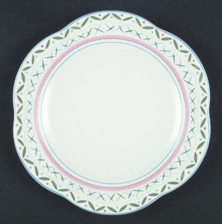 Country Image Salad Plate