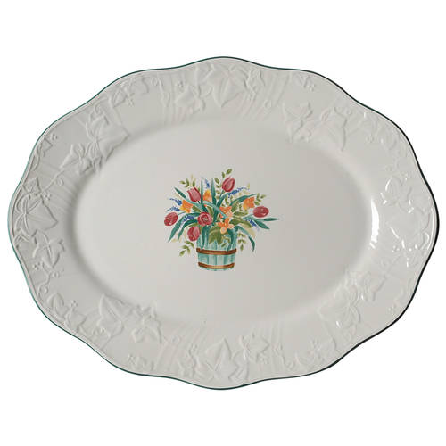 Country Jewels 15" Oval Serving Platter