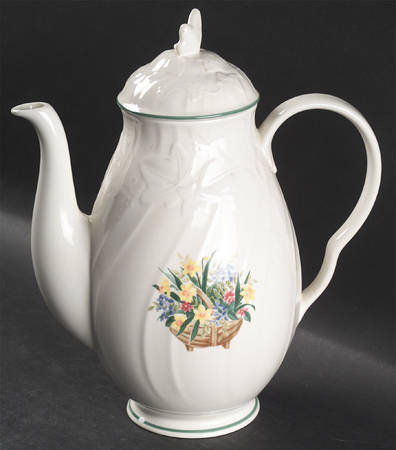 Country Jewels Coffee Pot & Lid