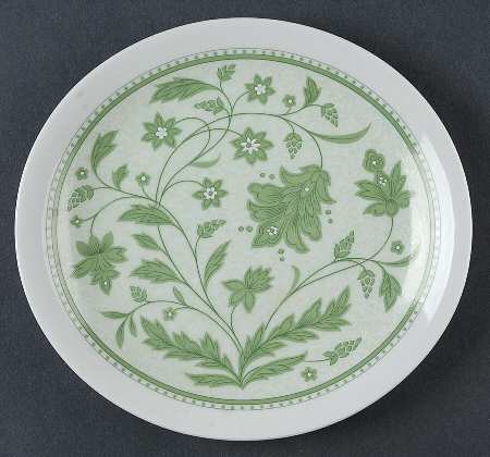 Coleen Green Salad Plate